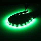 Bande 15 LED vert 30 cm étanche